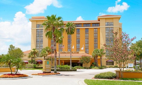 hotel front | Suites at Embassy Suites by Hilton Orlando International Drive Convention Center